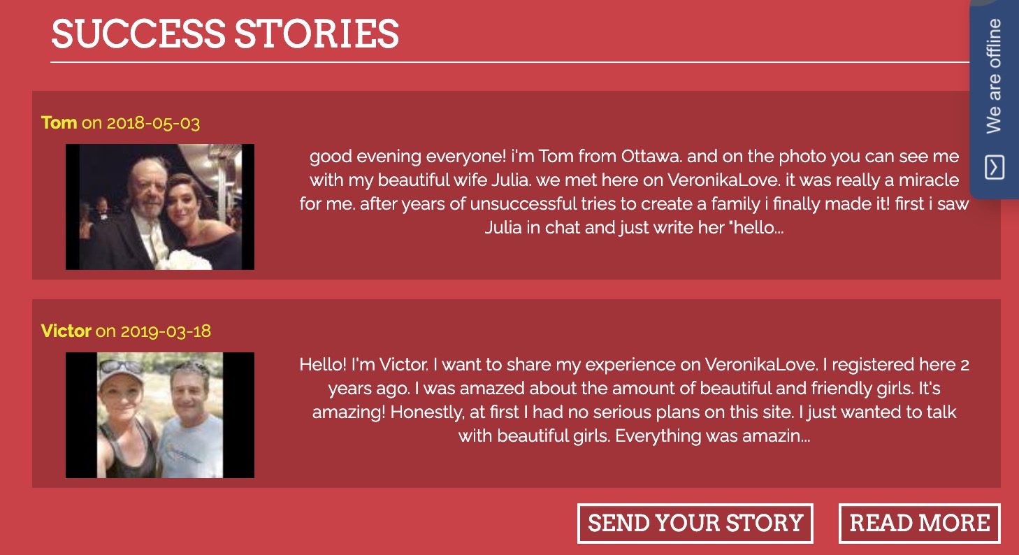 VeronikaLove success stories